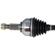 Purchase Top-Quality GSP NORTH AMERICA - NCV53023 - CV Axle Assembly - Front Left pa4