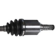 Purchase Top-Quality GSP NORTH AMERICA - NCV53037 - CV Axle Assembly - Front Left pa3