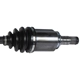 Purchase Top-Quality GSP NORTH AMERICA - NCV53117 - CV Axle Assembly - Front Left pa1