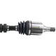 Purchase Top-Quality GSP NORTH AMERICA - NCV53124 - CV Axle Assembly - Front Left pa6