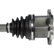 Purchase Top-Quality GSP NORTH AMERICA - NCV53168 - CV Axle Assembly - Rear Left pa3