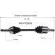 Purchase Top-Quality GSP NORTH AMERICA - NCV53509 - CV Axle Assembly - Front Left pa3