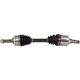Purchase Top-Quality GSP NORTH AMERICA - NCV53552 - CV Axle Assembly - Front Left pa1