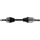 Purchase Top-Quality GSP NORTH AMERICA - NCV53566 - CV Axle Assembly - Front Left pa4