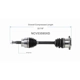 Purchase Top-Quality GSP NORTH AMERICA - NCV53595XD - CV Axle Assembly - Front pa4
