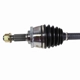 Purchase Top-Quality GSP NORTH AMERICA - NCV53611 - CV Axle Assembly - Front Left pa2