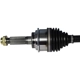 Purchase Top-Quality GSP NORTH AMERICA - NCV66014 - CV Axle Assembly - Rear pa3