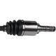 Purchase Top-Quality GSP NORTH AMERICA - NCV66015 - CV Axle Assembly - Front Left pa4