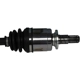 Purchase Top-Quality GSP NORTH AMERICA - NCV66511 - CV Axle Assembly - Rear pa3