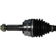 Purchase Top-Quality GSP NORTH AMERICA - NCV66511 - CV Axle Assembly - Rear pa5