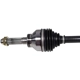 Purchase Top-Quality GSP NORTH AMERICA - NCV66907 - CV Axle Assembly - Rear Left pa1