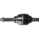 Purchase Top-Quality GSP NORTH AMERICA - NCV66916 - CV Axle Assembly - Rear Left pa3