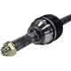 Purchase Top-Quality GSP NORTH AMERICA - NCV66925 - CV Axle Assembly - Rear pa3