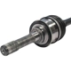 Purchase Top-Quality GSP NORTH AMERICA - NCV68009 - CV Axle Assembly - Rear Left pa5