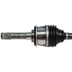 Purchase Top-Quality GSP NORTH AMERICA - NCV68009 - CV Axle Assembly - Rear Left pa6