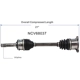 Purchase Top-Quality GSP NORTH AMERICA - NCV68037 - CV Axle Assembly - Front Left pa2