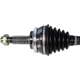 Purchase Top-Quality GSP NORTH AMERICA - NCV69022 - CV Axle Assembly - Front Left pa5