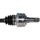 Purchase Top-Quality GSP NORTH AMERICA - NCV69044 - CV Axle Assembly - Rear Left pa3
