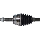 Purchase Top-Quality GSP NORTH AMERICA - NCV69046 - CV Axle Assembly - Front Left pa3