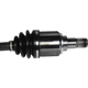 Purchase Top-Quality GSP NORTH AMERICA - NCV69055 - CV Axle Assembly - Front Left pa6