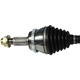 Purchase Top-Quality GSP NORTH AMERICA - NCV69057 - CV Axle Assembly - Front Left pa3