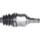 Purchase Top-Quality GSP NORTH AMERICA - NCV69082 - CV Axle Assembly - Front Left pa11