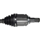 Purchase Top-Quality GSP NORTH AMERICA - NCV69093 - CV Axle Assembly - Front Left pa3
