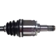 Purchase Top-Quality GSP NORTH AMERICA - NCV69113 - CV Axle Assembly - Front Left pa5
