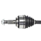 Purchase Top-Quality GSP NORTH AMERICA - NCV69118 - CV Axle Assembly - Rear Left pa3