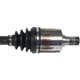 Purchase Top-Quality GSP NORTH AMERICA - NCV69137 - CV Axle Assembly - Front Left pa5