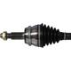 Purchase Top-Quality GSP NORTH AMERICA - NCV69171 - CV Axle Assembly - Front Left pa5
