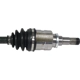 Purchase Top-Quality GSP NORTH AMERICA - NCV69193 - CV Axle Assembly - Front Left pa5