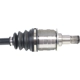 Purchase Top-Quality GSP NORTH AMERICA - NCV69227 - Front Driver Side CV Axle Assembly pa2