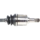 Purchase Top-Quality GSP NORTH AMERICA - NCV69228 - Front Driver Side CV Axle Assembly pa2