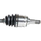 Purchase Top-Quality GSP NORTH AMERICA - NCV69500 - CV Axle Assembly - Front Left pa5