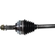 Purchase Top-Quality GSP NORTH AMERICA - NCV69501 - CV Axle Assembly - Front Left pa2