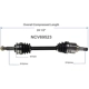 Purchase Top-Quality GSP NORTH AMERICA - NCV69523 - CV Axle Assembly - Front Left pa6