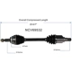 Purchase Top-Quality GSP NORTH AMERICA - NCV69532 - CV Axle Assembly - Front Left pa1