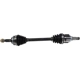 Purchase Top-Quality GSP NORTH AMERICA - NCV69573 - CV Axle Assembly - Front Left pa4