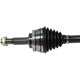 Purchase Top-Quality GSP NORTH AMERICA - NCV69575 - CV Axle Assembly - Front Left pa1