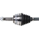 Purchase Top-Quality GSP NORTH AMERICA - NCV69583 - CV Axle Assembly - Front Left pa4