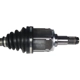 Purchase Top-Quality GSP NORTH AMERICA - NCV69607 - CV Axle Assembly - Front Left pa6