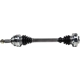 Purchase Top-Quality GSP NORTH AMERICA - NCV69615 - CV Axle Assembly - Rear Left pa2