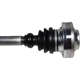 Purchase Top-Quality GSP NORTH AMERICA - NCV69615 - CV Axle Assembly - Rear Left pa6