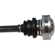 Purchase Top-Quality GSP NORTH AMERICA - NCV69617 - CV Axle Assembly - Rear Left pa2