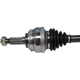 Purchase Top-Quality GSP NORTH AMERICA - NCV69617 - CV Axle Assembly - Rear Left pa5