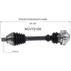 Purchase Top-Quality GSP NORTH AMERICA - NCV72100 - CV Axle Assembly - Front Left pa6
