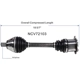 Purchase Top-Quality GSP NORTH AMERICA - NCV72103 - CV Axle Assembly - Front Left pa5