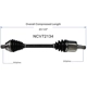 Purchase Top-Quality GSP NORTH AMERICA - NCV72134 - CV Axle Assembly pa5