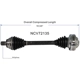 Purchase Top-Quality GSP NORTH AMERICA - NCV72135 - CV Axle Assembly - Front Left pa1